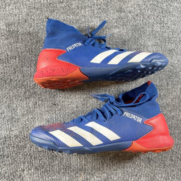 Adidas Predator 20.3 Turf Soccer Shoes Blue Red Size 7 US Men’s Cleats - Picture 6 of 11